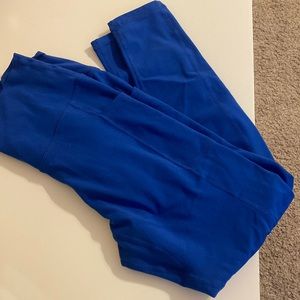 colorfulkoala size XS blue 7/8 leggings